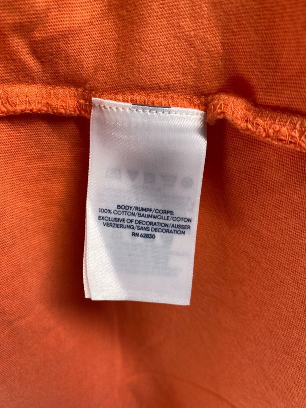 Lands End Sleeveless Orange Embroidered Cotton Tunic Dress With Pockets Size 3X - Picture 6 of 8